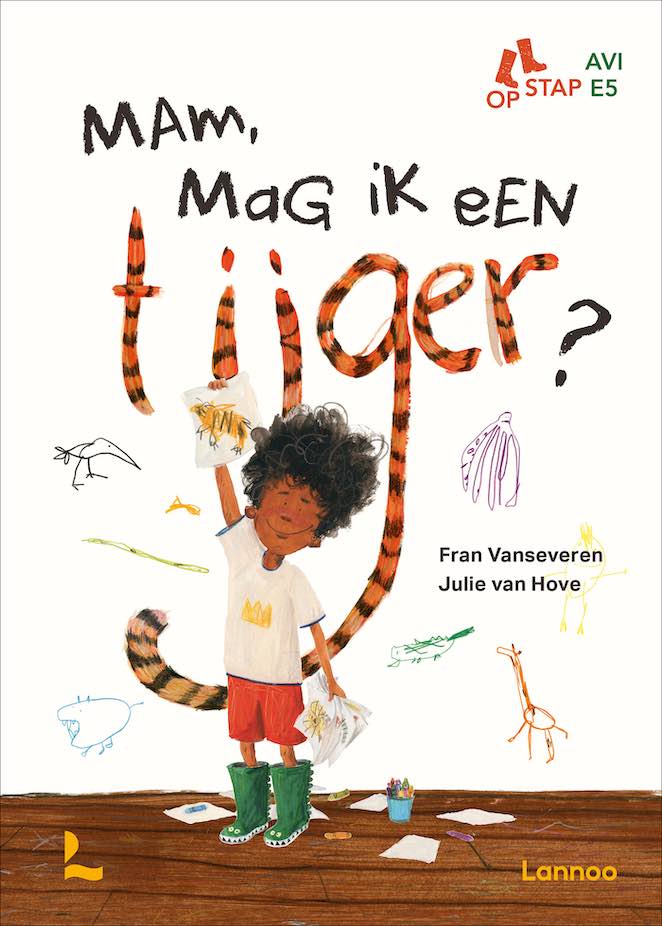 Fran Vanseveren - Mam, mag ik een tijger? - cover